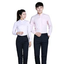 職業(yè)小立領(lǐng)長袖襯衫ZL0020